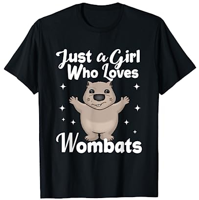 Wombat Kuscheltier Australien Beuteltier Wildnis Geschenk T-Shirt