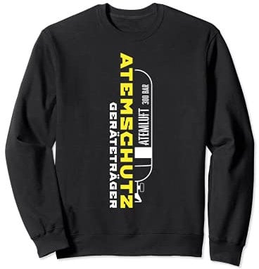 Feuerwehr Atemschutz Feuerwehrmann Geräteträger Geschenk Sweatshirt