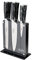 Rockingham Forge RF-2160/7BK Sunrise Collection 7-Piece Knife Set, Premium Stainless Steel with Resin Handles – Chef’s, Carving, Bread, Boning, Utility, Paring Knife, Black