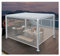 Transparentes Wasserdichtes Rollo,Transparente Vinyl-Rollläden,PVC Rollos,Windschutz,Partitionen-Farbtöne,Outdoor Groß Wasserdichter,Für Terrassen,Pavillons,Küchenbad,110x250cm/43.3x98.4in