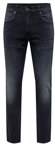 ONLY & SONS Male Slim Fit Jeans Slim Fit Niedrige Taille Jeans