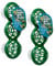 Fat Ball Feeder - Jacobi Jayne® Basketball™ Pack of Two Window Bird Feeder for Suet Balls for Wild Birds - Bird Feeders Hanging Station for High Energy Suet - Small Bird Feeders for Clinging Birds