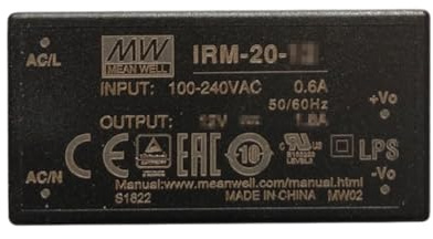 Alimentatore switching IRM, IRM-20-3.3 20W 4,5A