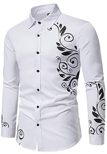 Chemise Homme Mariage Manches Longues Chemise Casual Regular Fit Chemises Grande Taille Pas Cher Cadeau Chemise Rose Homme