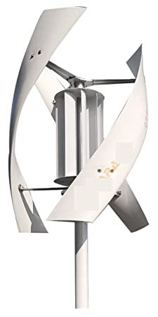 Turbine Eoliche Generatore Eolico 2kw, Kit Generatore Coreless Ad ASSE Verticale Turbina Eolica 24v 48v con Magnete Permanente a Basso Numero di Giri Generatore Alternativo Kit Generatore Eolico It's