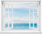 Fliegengitter Fenster Insektenschutz, 55x90cm Der Bildschirmfenster ist Ideal für BalkonFenster, Terrassen Fenster, KellerFenster, Ohne Bohren, Weiß