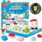 Adventskalender 2025, 24 Mochi Squishies inklusive leuchtender Mochi Weihnachtsmann für Jungen Mädchen Kinder, verschiedene Überraschungen jeden Tag, ungiftig, wiederverwendbar, niedlich und liebensw