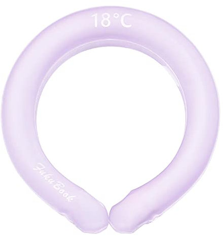 Nackenkühlschlauch, tragbar, eiskühlend, kühlender Nackenring, wiederverwendbarer Nackenkühler, persönliches Kühlgerät, reguliert die Körpertemperatur bei Verspannungen, Stress und Schmelzen