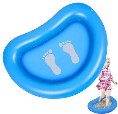 Aufblasbares Pool-Fußbad, Aufblasbares Fußbadebecken, 93x73cm Faltbares Aufblasbares Fußbecken Für Pool-Einstiegsleiter, Aufblasbares Pool-Fuß, Aufblasbares Pool Fußwanne, Fußbadewanne