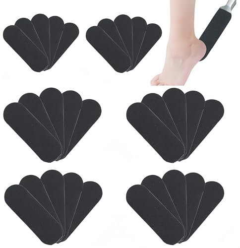 30pcs Ricariche per File di Pedicure,Ricambio per Pedicure,ricambi raspa pedicure, Lima per piedi per pedicure strumenti piedi, Carta Vetrata Ricarica Raspa Ricambio Carta Abrasiva per Pedicure Rasp