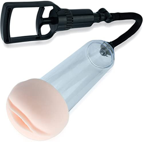 Penis pump Masturbador Bomba de vacio Juguetes eróticos para adultos: Aumento de pene hombre Bomba vacio Juguetes sexuales Bomba pene Alargar pene Pompa pene Alargamiento de pene masculino P02-10