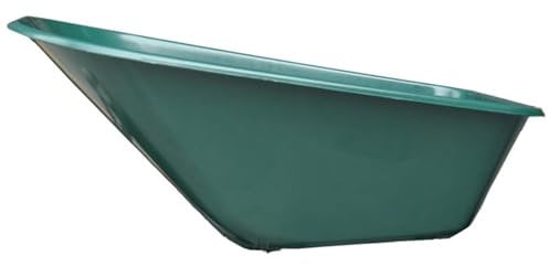 Lovistore Vasca Ricambio per Carriola LIF Pvc 100x62x34 cm Capienza 100LT Colore Verde