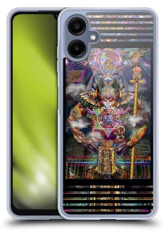 Head Case Designs Offizielle Jumbie Art Horus Götter und Göttinnen Gel Handyhülle Hülle [Militärischer Schutzgrad] Kompatibel mit Samsung Galaxy A06 4G
