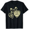 Mai 1975 Vintage Herz Medaillon Geburtstag Throwback Tattoo Art T-Shirt