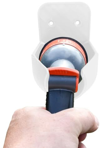 ETUCYNG Support De Fixation Pour Tuyau - Support Murale pour Pistolet d'Eau,Rangement Mural Pour Tête De Robinet Extérieur Jardin Garage Irrigation Terrasse