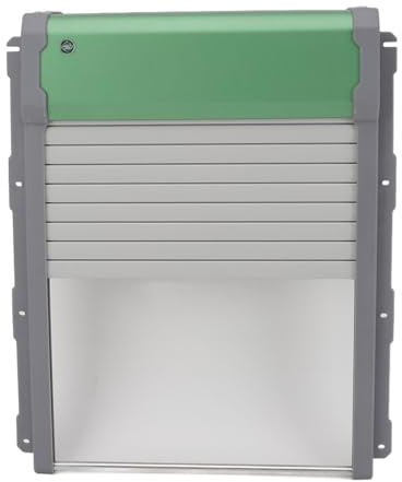 TOPINCN Automatische Hühnerstalltür, Solarbetriebene Automatische Hühnertür aus Aluminium, Automatischer Hühnertüröffner, Timer-Modi für Sicheres und Bequemes Huhn