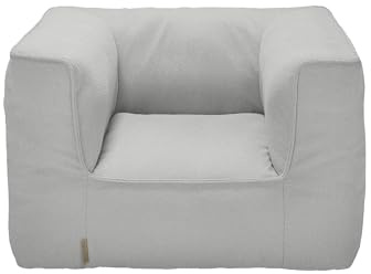 blomus Outdoor Sessel -Grow- | Loungesessel für Garten & Terrasse, wetterfest & UV-beständig | Farbe Cloud Bouclé | Sitzmodul ohne Bodenplatte