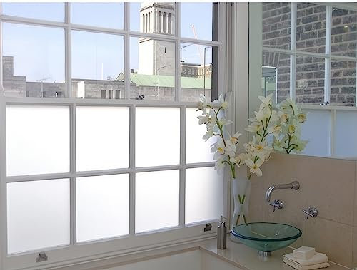 White Privacy Frosted Glass Film/Window Film 2m x 1m