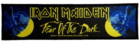 Iron Maiden - Fear Of The Dark (woven superstrip patch)