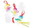 Baker Ross EF410 Snowman Scratch Art, Sortiert