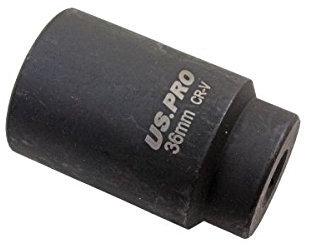US PRO 36mm 12 Point BI-HEX DEEP Impact Socket 12pt 1/2