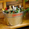 bar@drinkstuff Galvanised Steel Drinks Party Tub, Single