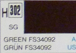 Green SEMI-GLOSS 10 ml 6 Gunze Couleurs et accessoires modèle die cast