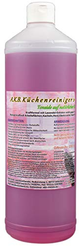 A.K.B. Küchenreiniger, Allzweckreiniger aus natürlichen Tensiden (1 L 2-Fachkonzentrat)