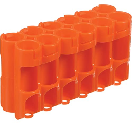PowerPax 12 AA Battery Caddy - Orange