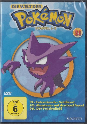 Die Welt der Pokémon, Staffel 1-3, DVD Nr. 31