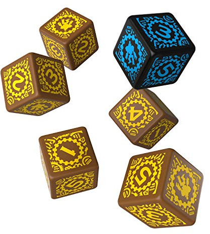 Q WORKSHOP Iron Kingdoms D6 Dice (6)