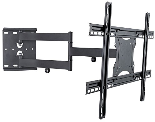 NEG Profi Universal TV-Wandhalterung Extender 6012 (schwarz) Schwenk-, neig- und ausziehbar, Full Motion (bis max. VESA 600x400 und 45kg)