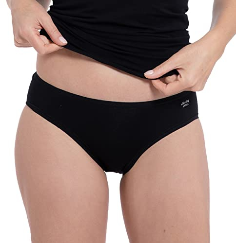 Speidel Damen Softfeeling Minislip 5er Pack 9601 Größe 38, Farbe schwarz