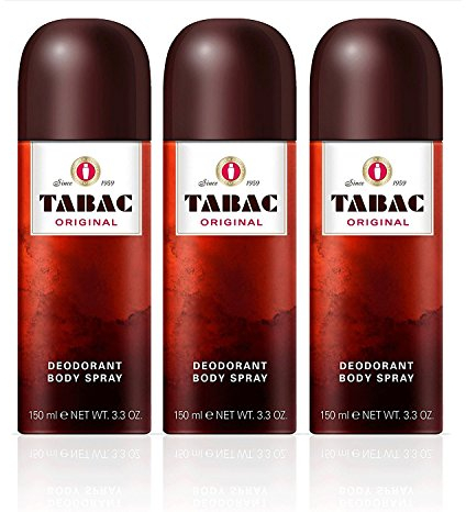 Tabac Herrendüfte Tabac Original Deodorant Body Spray, 150 ml, 3 Stück