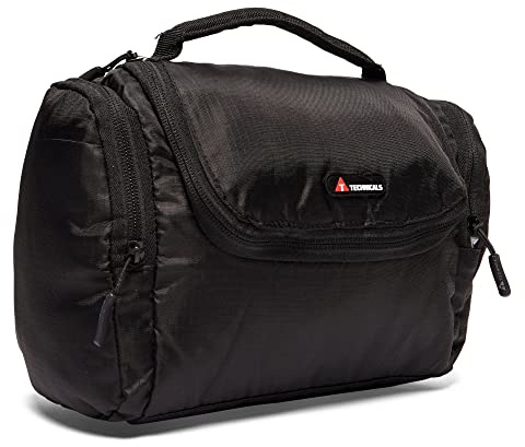 Technicals Travel Wash Bag, Black, One Size