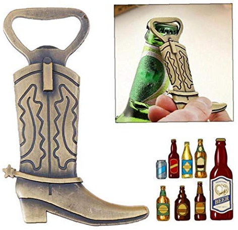 Angoter Cowboystiefel Flaschenöffner Schuhe öffnen Flaschenöffner Europäische Hochzeit Gastgeschenke Bridesmaid Geschenk Hochzeit Bevorzugungen und Geschenke