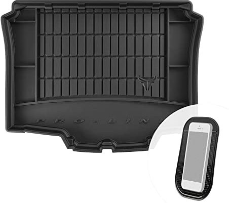 Alfombrilla de goma para maletero con función organizadora apta para Seat Ibiza IV SC 2008-2017