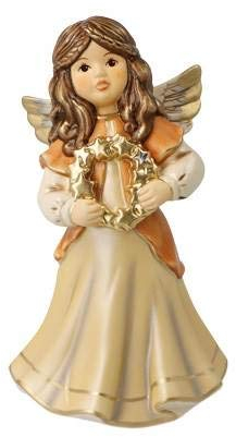 Goebel Weihnachtsdekoration Engelsfigur aus Porzellan hergestellt, Maße: 15 cm x 8.5 cm x 8.5 cm, 41-634-07-1