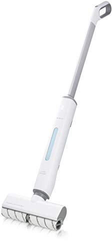 Emerio FC-123454 effizienter kabelloser Nass-& Trocken Bodenreiniger 2in1 (Wischen & Trocknen) mit leistungsstarkem Akku, leichte Bedienung, optimales Ergebnis, für Hartbösen geeignet, Weiß