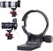 iShoot Stativschelle Stativring Objektiv Montage Stativ Halterungsring Halterung Stützring für Canon EF-E Sigma MC-11 Mount Konverter Objektiv Adapterring, unten ist Arca-Swiss Fit Kameraplatte