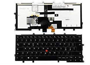 Pcprice Tastiera Originale per Lenovo THINKPAD X240 X250 X260 RETROILLUMINATA