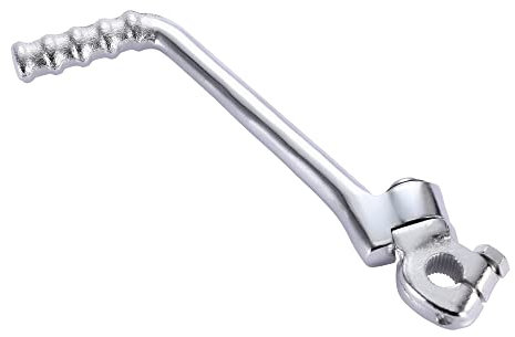 GOOFIT 16 mm Kickstart-Kickstarter-Hebel für 50 cc 70 cc 90 cc 110 cc 125 cc Motor, chinesische YX GPX KAYO SDG SSR Pit Bike Dirt Bike Teil, Silber