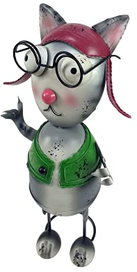 Sesua Metall Deko-Figur Katze 42cm