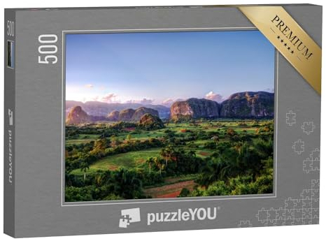 puzzleYOU: Puzzle 500 Teile „Kuba Vinales“ – aus der Puzzle-Kollektion Kuba