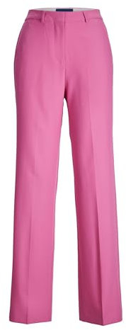 Jack & Jones Damen Jxmary Reg Hw Pant PNT Noos Hose, Carmine Rose, 28W / 34L