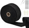 SOMLAW Cinta Anticalorica Escape, 10M*50MM Escape Moto Aislante Termico, Cinta Aislante de Fibra Termica + 10 Bridas Inoxidable