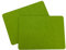 heimtexland ® Tischdeko Filz Tischset abwaschbar Untersetzer Tischdekoration Platzset 35x45 Typ846 Grün 2er Pack