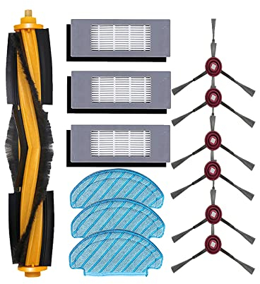 Replacement Parts for Yeedi Vac/Vac Max/Vac Station/Vac 2 Pro Robot Vacuum Attachments Replace Brush Filter Mop Pad Accessories