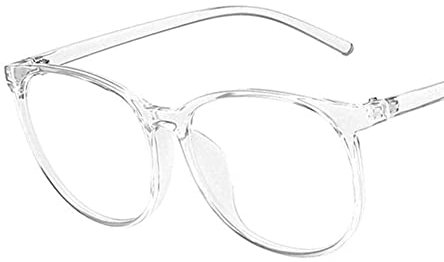 Transparenter Brillenrahmen Vintage Computer Brille Blaulicht Brille Klar Blockieren Optische Rund S Brille