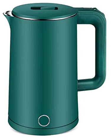 Homnova Electric Kettle, 2.3L Large Capacity Automatic Power Off Electric Kettle, Stainless Steel Anti-Scald Curling Kettle, Household Electric Kettle,dark green